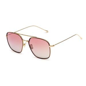 Belstaff Outlaw II Burgundy Sunglasses Men Gold